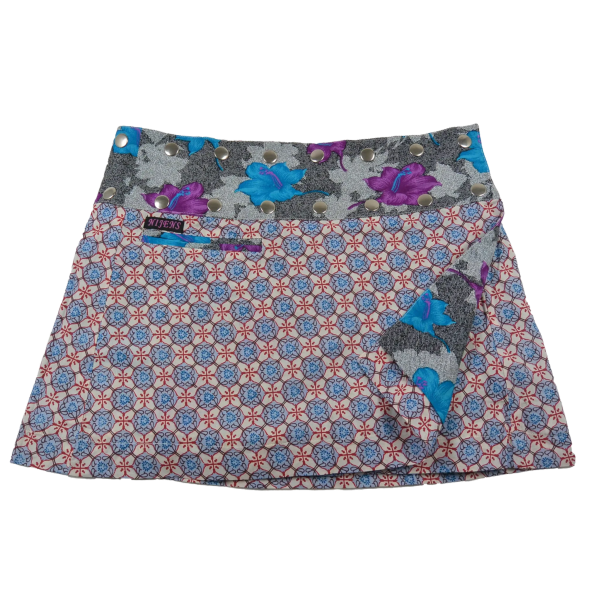 Sommerrock Wenderock Minirock mit Tasche - Chocochip Short 98 Jetzt online – Bild 3