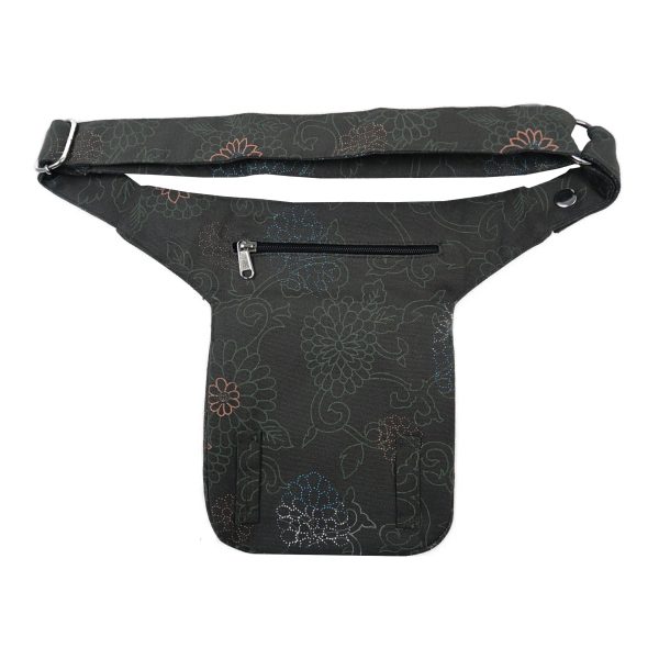Bauchtasche Stoff mit floralen Motiven - Paris HS 26 Online-Verkauf – Bild 3