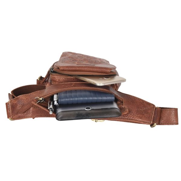 Gassi-Tasche Leder Pfoten&Herzprägungen - S-XXXL - Hannover NJ- 25 9048 Mode – Bild 3