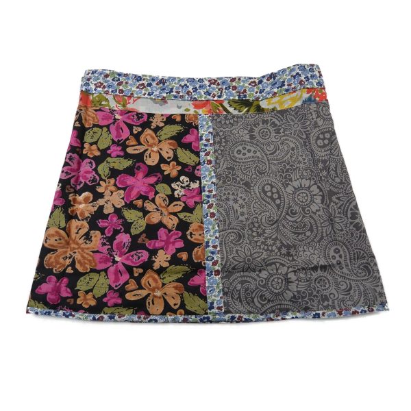 Sommerrock Minirock Wenderock Wickelrock aus Baumwolle -  Eilla Short 132 Angebot – Bild 2