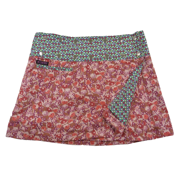 Sommerrock Wenderock Minirock mit Tasche - Chocochip Short 84 Verkauf – Bild 2