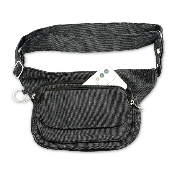 Nijens Hüfttasche Multifunktionale Gassi-Tasche S-XXXL für Hunde (Stoff Jeans Charcoal) - Frankfurt Denim 1 Zu verkaufen – Bild 2