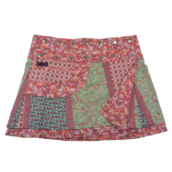Sommerrock Wenderock Minirock mit Tasche - Chocochip Short 84 Verkauf