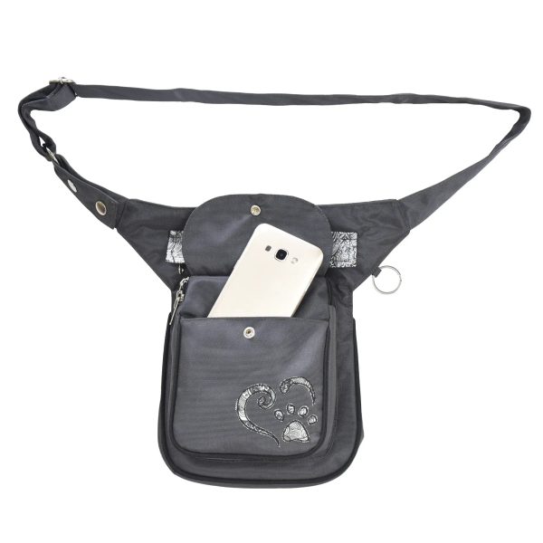 Gassi-Tasche, wasserabweisende Tasche mit Paisley Anthrazit S-XXXL - Hannover ZHS 7104-P8 Zu verkaufen – Bild 2