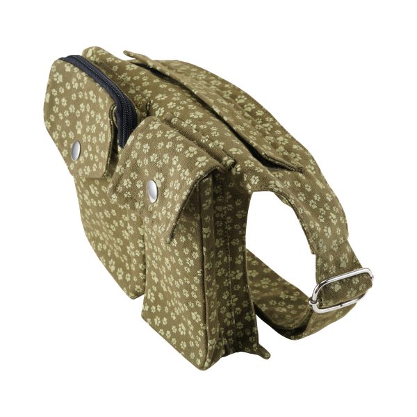 Leckerli-Tube Gassi-Tasche (Stoff Oliv) - Lefkada 46 Online-Verkauf – Bild 3