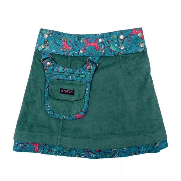 Kinderrock Wenderock Cord Baumwollstoff - Mini-Malk Corduroy 141 Mode