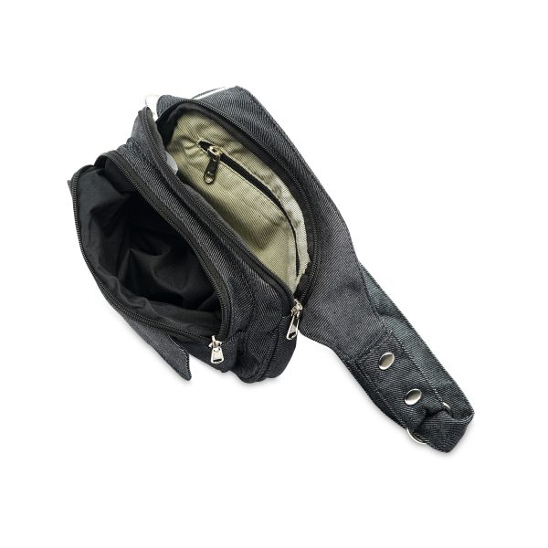 Nijens Hüfttasche Multifunktionale Gassi-Tasche S-XXXL für Hunde (Stoff Jeans Charcoal) - Frankfurt Denim 1 Zu verkaufen – Bild 3