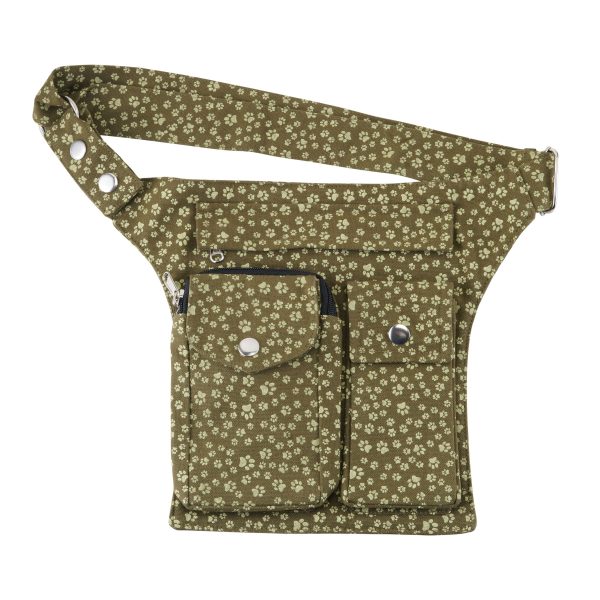 Leckerli-Tube Gassi-Tasche (Stoff Oliv) - Lefkada 46 Online-Verkauf