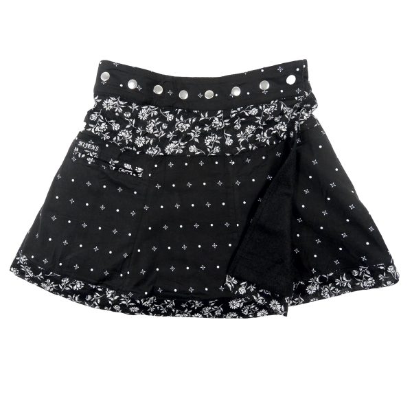 Winterrock Wenderock Wickelrock Minirock Wollrock - Soufflé Tweed Short 63 Online-Schn?ppchen – Bild 2