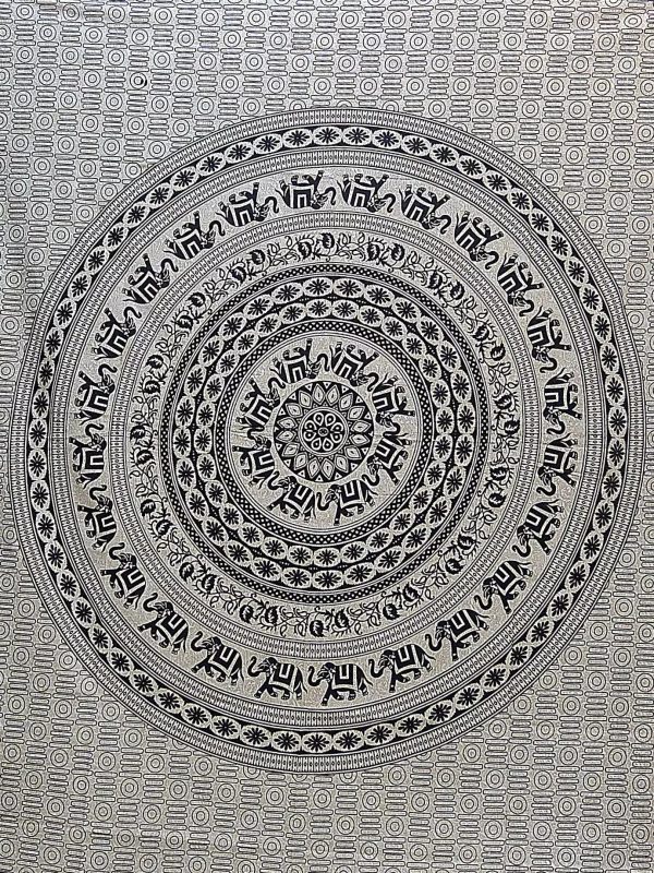 Indisches Laken Wandtuch Mandala Hippie Tagesdecke - Dekor Decke Groß 429 Online-Verkauf – Bild 2