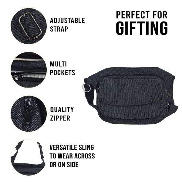Nijens Hüfttasche Multifunktionale Gassi-Tasche S-XXXL für Hunde (Stoff Jeans Charcoal) - Frankfurt Denim 1 Zu verkaufen – Bild 4