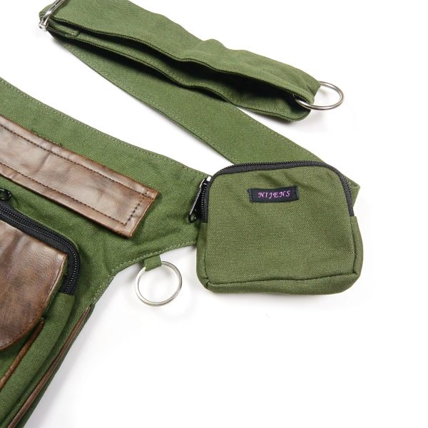 Kleine Beuteltasche Mini Beutel Khaki für Hundekotbeutel - Porto 0262 Jetzt online – Bild 2