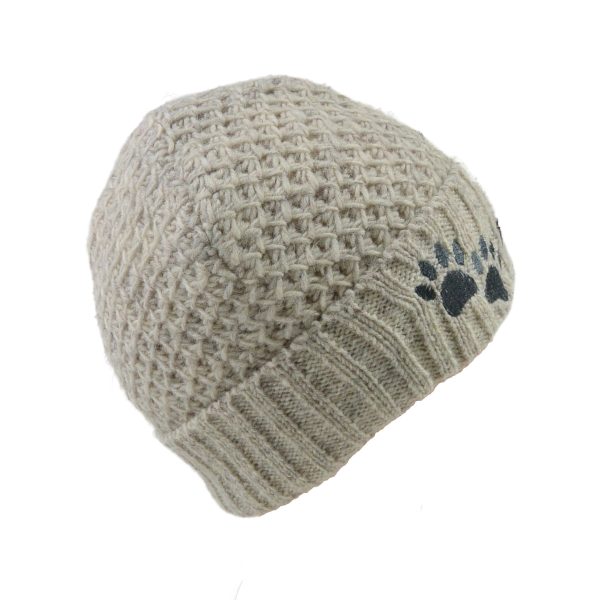 Wollmütze, kurze Beanie Mütze Naturweiß - ORLEILA 40 Online-Schn?ppchen – Bild 4