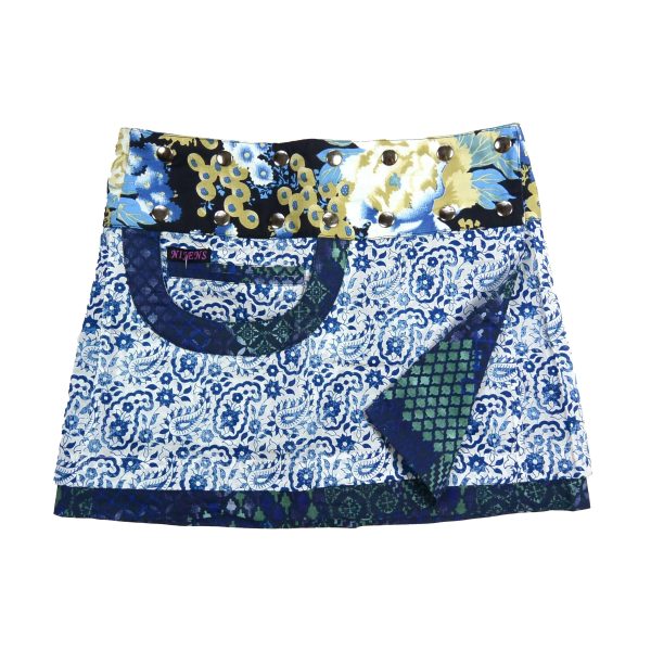 Sommerrock Wenderock Minirock Baumwollstoff - Bagelon Short- 29 Angebot – Bild 2