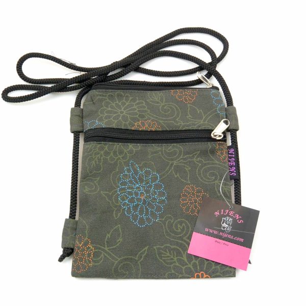 Mini Umhängetasche Handytasche aus Canvas - Smolly 26 Rabatt