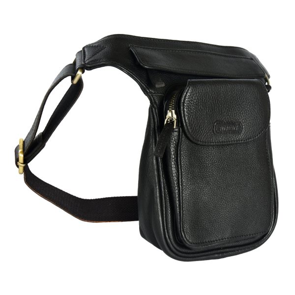 Gassi-Tasche S-XXXL aus Leder Schwarz - Hannover - 1044 Mode – Bild 2