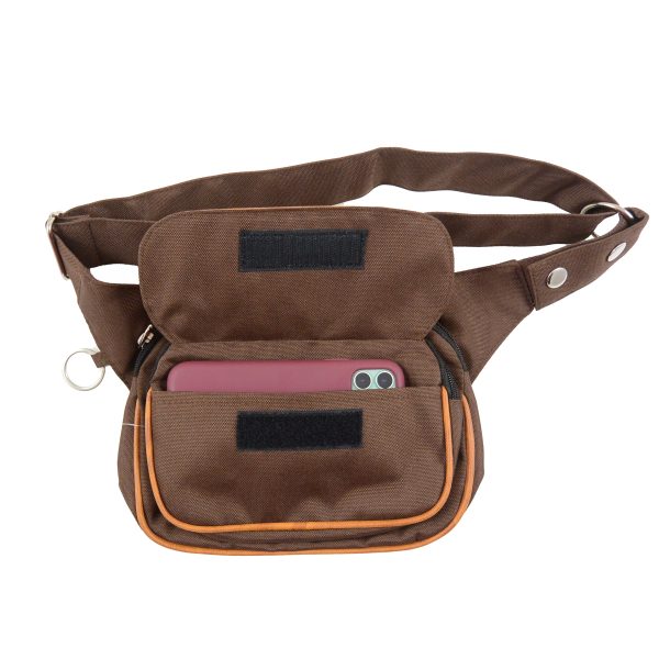 Gassi-Tasche Bauchtasche S-XXXL wasserabweisend, Dunkelbraun - Frankfurt 7337 Verkauf – Bild 2