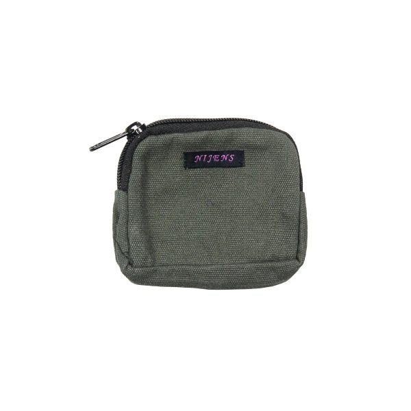 Kleine Beuteltasche Mini Beutel Enzyme Wash Graugrün - Porto R-02026 Schn?ppchen