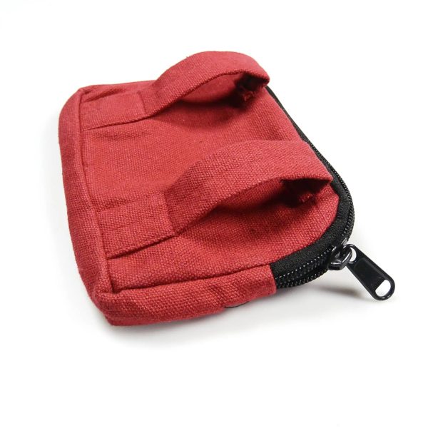 Kleine Beuteltasche Stoff in Rot - Kiel R-05013 Online – Bild 2