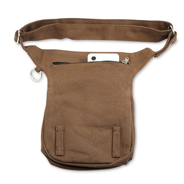 Gassi-Tasche S-XXXL Leder Vintage Ornament-Prägung Hannover HS F-115 Schn?ppchen – Bild 2