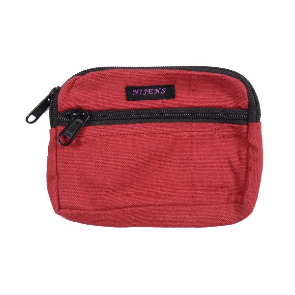 Kleine Beuteltasche Stoff in Rot - Kiel R-05013 Online