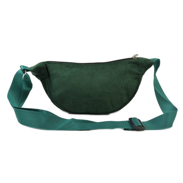 Crossbodybag aus Cord-Stoff Tannengrün - Rishikesh 111 Angebot – Bild 3