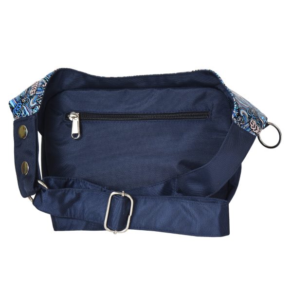Gassi-Tasche Wasserabweisende (Nylon Saphirblau Paisley) - Frankfurt 71313-P6 Schn?ppchen – Bild 4
