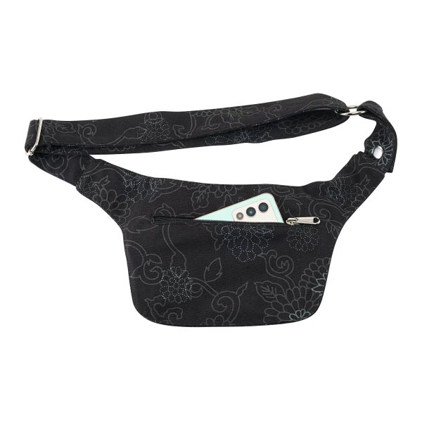 Gassi-Tasche Stoff-Canvas Blumen-Motive Mainz 57 Mode – Bild 4