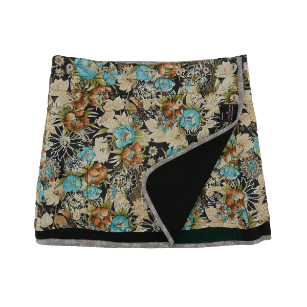 Winterrock Wenderock Minirock aus Wolle Tweed - Foudge Wool Short 8 Mode – Bild 2