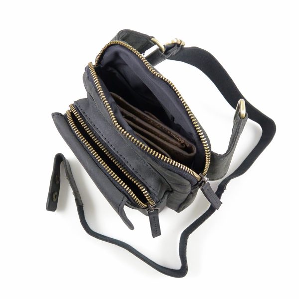Gassi-Tasche Leder S-XXXL Tasche - Freiburg NJ-22 1040 Mode – Bild 4