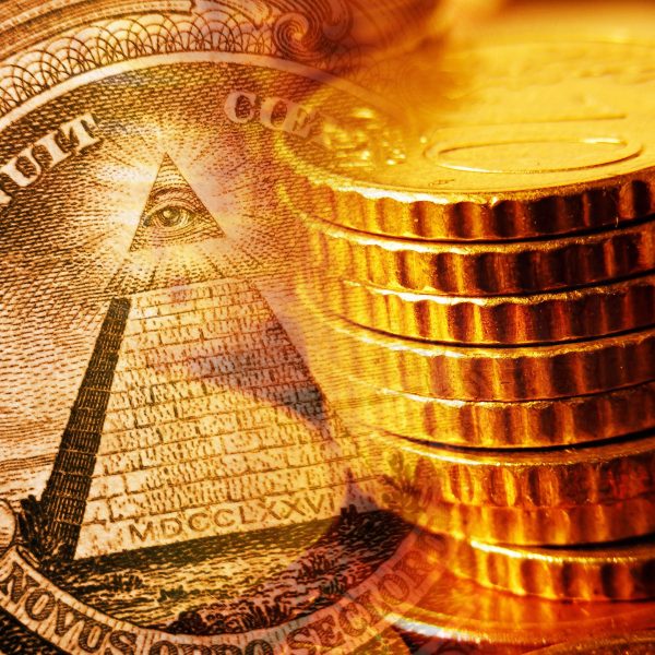 Illuminati Pyramide, Glasbild Quadratisch Schn?ppchen – Bild 5